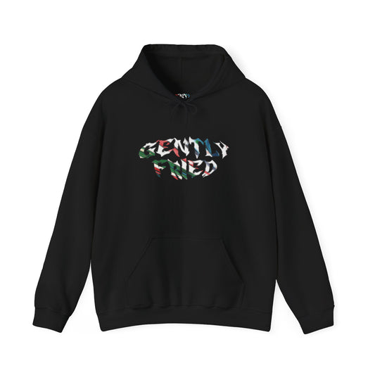 Gently Fried Minimal Unisex Hoodie