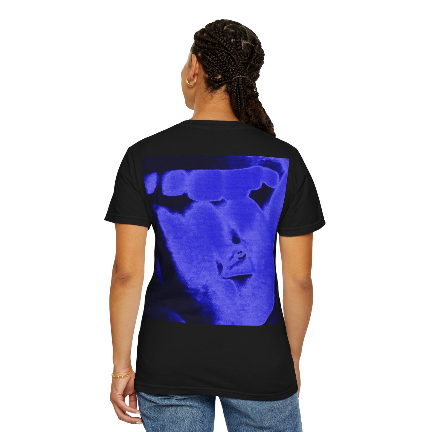 Gently Fried Tab Unisex Tshirt (Blue)